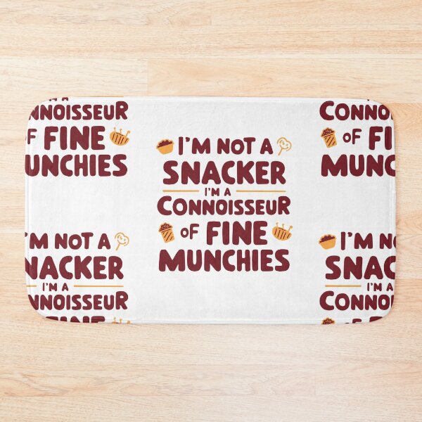 Item preview, Fine Munchies Connoisseur - Playful Typography Father's Day Design designed and sold by HahaHandlesHub.
