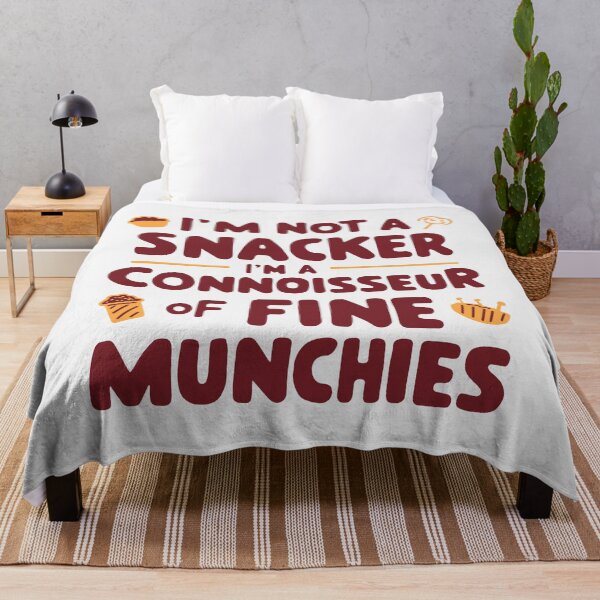Item preview, Fine Munchies Connoisseur - Playful Typography Father's Day Design designed and sold by HahaHandlesHub.