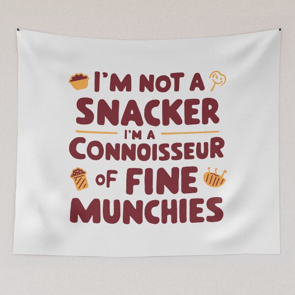 Item preview, Fine Munchies Connoisseur - Playful Typography Father's Day Design designed and sold by HahaHandlesHub.