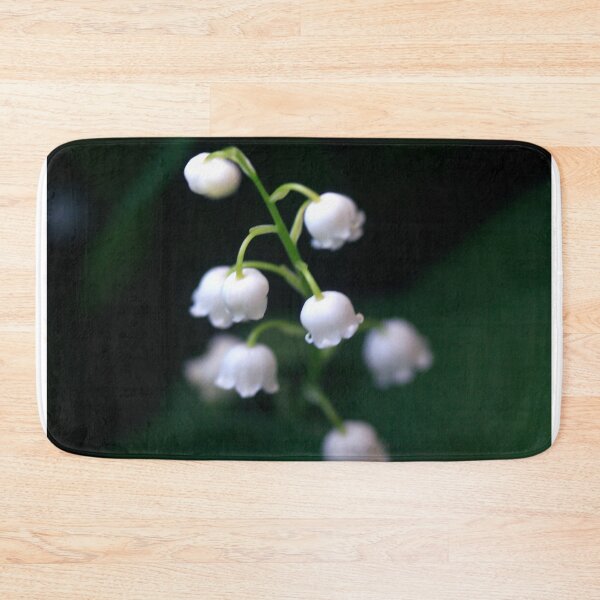 Item preview, White lily-of-the-valley on nature background designed and sold by olena2552.