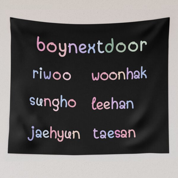 Item preview, Name Boy Next Door (KPOP) designed and sold by jaofnn.