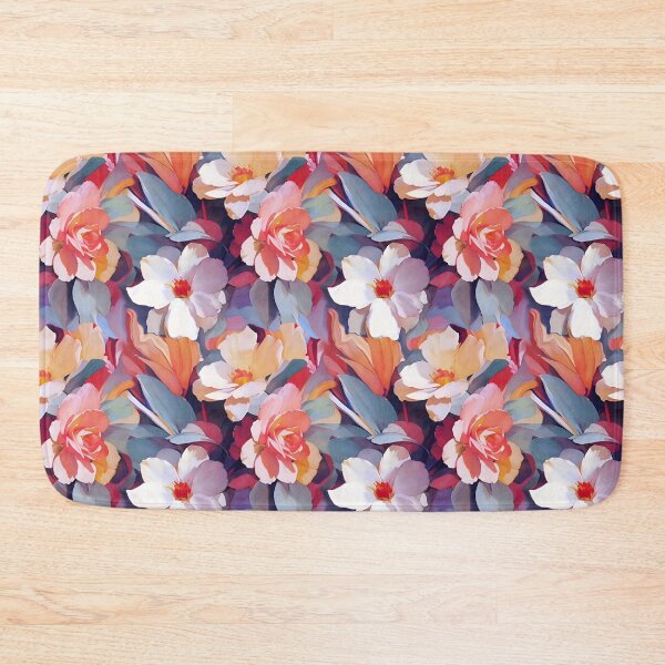 Item preview, Blossoms in Peach and Gray designed and sold by Dana Roper.