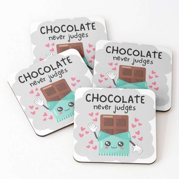 Item preview, Chocolate Never Judges designed and sold by LemonHorse.