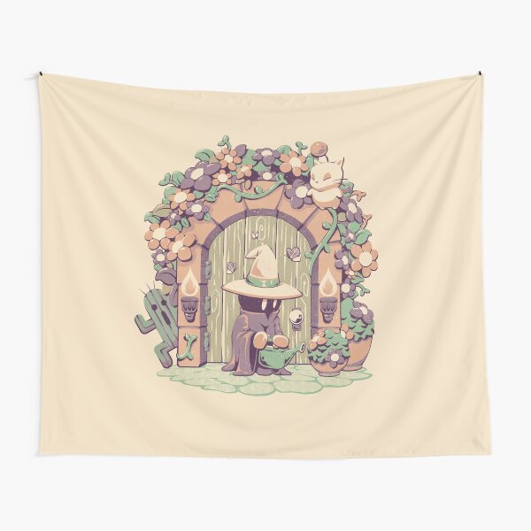 Item preview, Fantasy Garden - Cadeau mignon de fleurs de mage de joueur de geek designed and sold by EduEly.