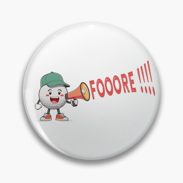 Item preview, GOLF EMOTICON SCREAMING FORE!!! designed and sold by rydercup73.