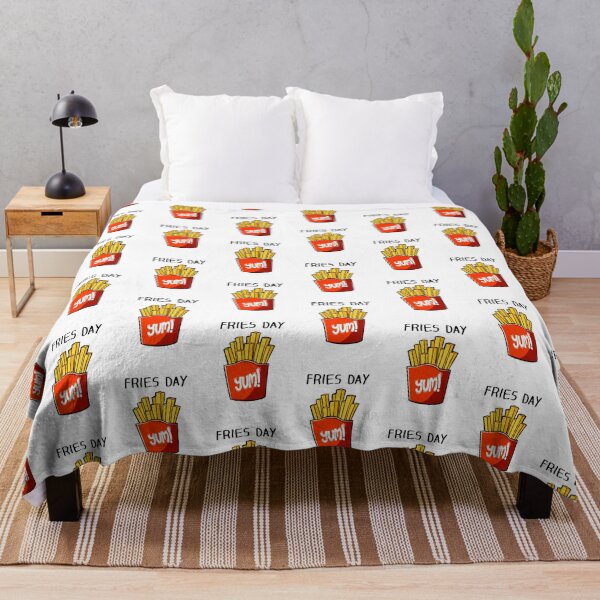 Item preview, Fries Day French Fries Fast Food Humorous Fries Day Gift Funny Design! designed and sold by Viran-Designs.