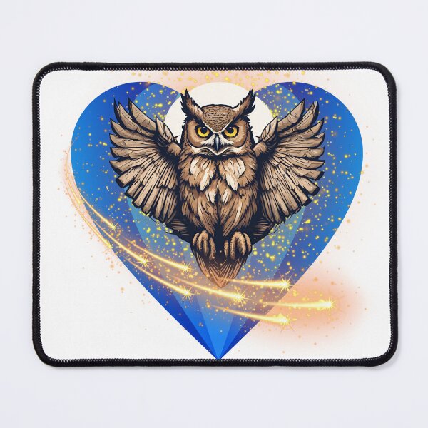 Item preview, Great Horned Owlet lovers designed and sold by Yeyishop.
