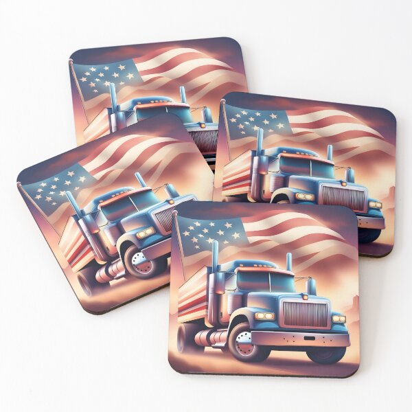 Item preview, American classic truck designed and sold by Maker Magia.