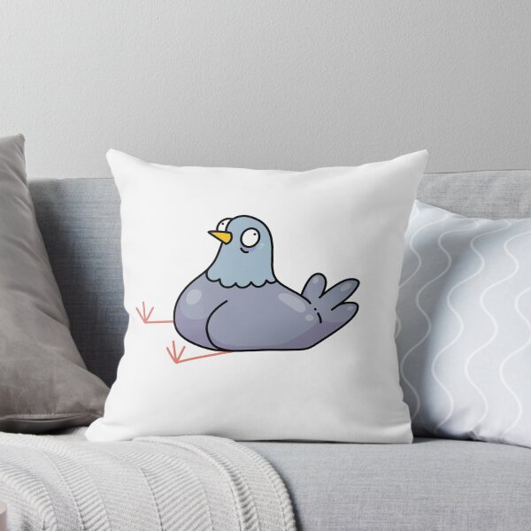 Item preview, Confused Pigeon Sitting Bird Pidgeon Illustration designed and sold by GingerandMilk.