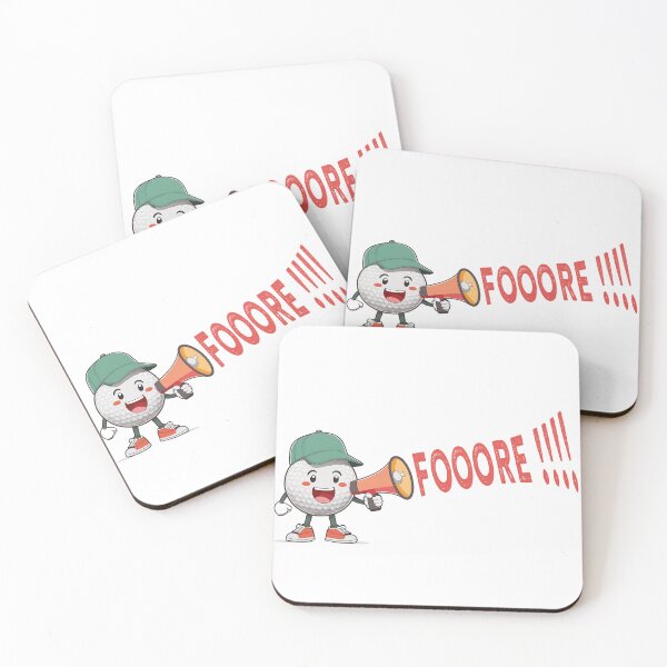 Item preview, GOLF EMOTICON SCREAMING FORE!!! designed and sold by rydercup73.