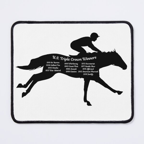 Item preview, Thirteen Triple Crown Winners in Horse Race Kentucky Derby, Preakness, Belmont designed and sold by julyperson.