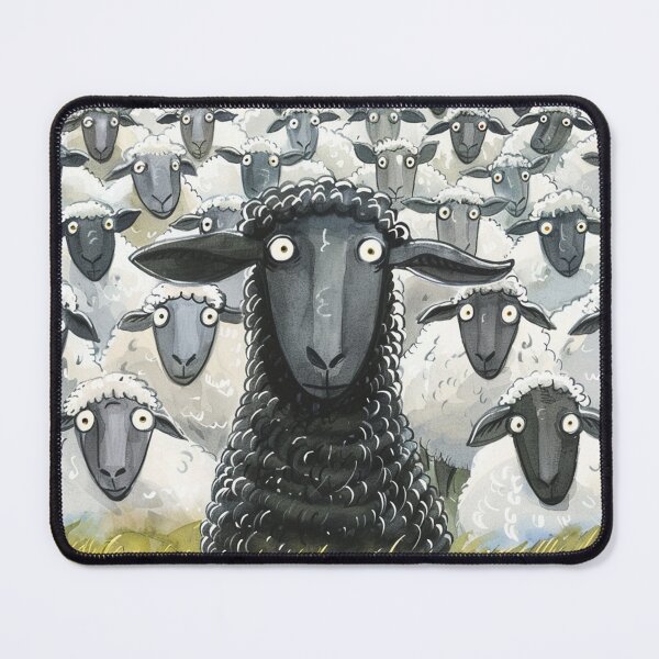 Item preview, Black Sheep of the Family (Children's book style) designed and sold by Samuelsboro.