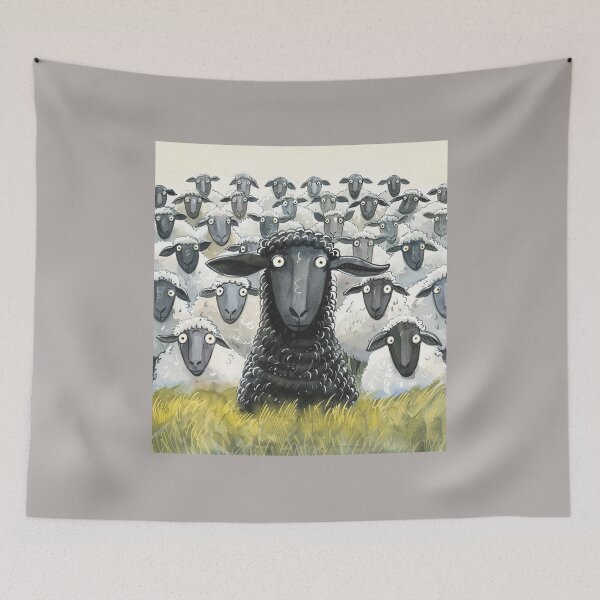 Item preview, Black Sheep of the Family (Children's book style) designed and sold by Samuelsboro.