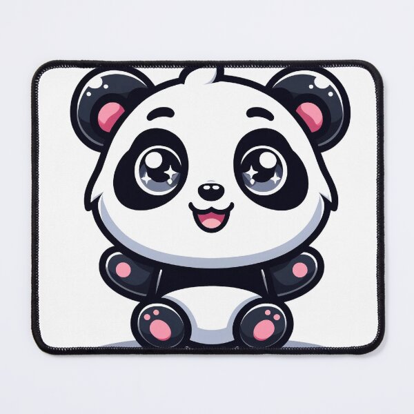 Item preview, Adorable Smiling Panda Sticker designed and sold by FantasyVillaArt.