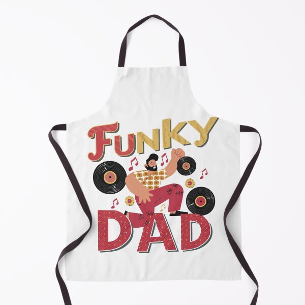 Item preview, Funky Dad Grooving - Playful Father's Day Illustration designed and sold by HahaHandlesHub.