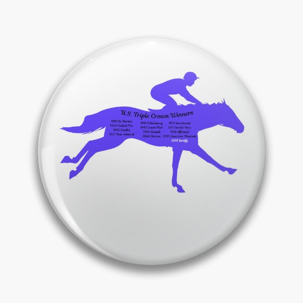 Item preview, Thirteen Triple Crown Winners in Horse Race Kentucky Derby, Preakness, Belmont  designed and sold by julyperson.