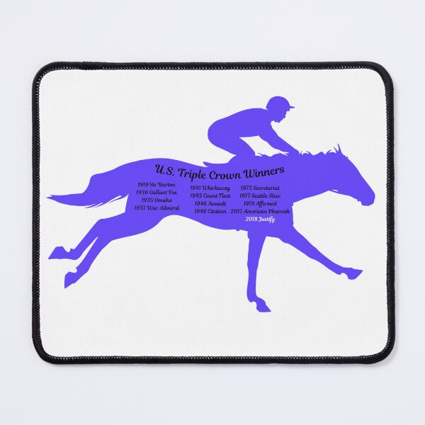 Item preview, Thirteen Triple Crown Winners in Horse Race Kentucky Derby, Preakness, Belmont designed and sold by julyperson.