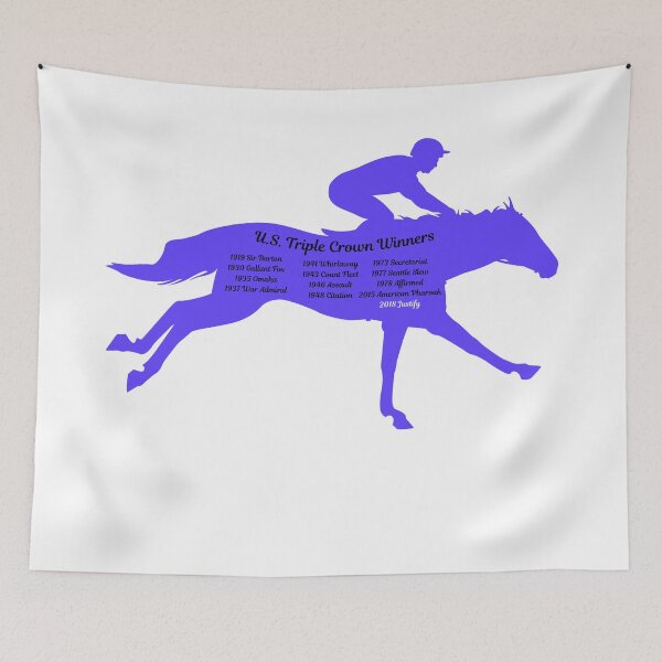 Item preview, Thirteen Triple Crown Winners in Horse Race Kentucky Derby, Preakness, Belmont  designed and sold by julyperson.
