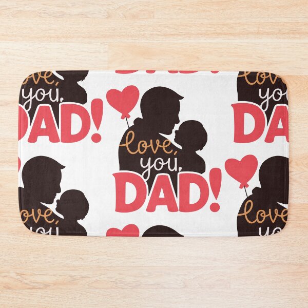Item preview, Love You Dad! Father and Child Bond Art - Heartwarming Father's Day Design designed and sold by HahaHandlesHub.