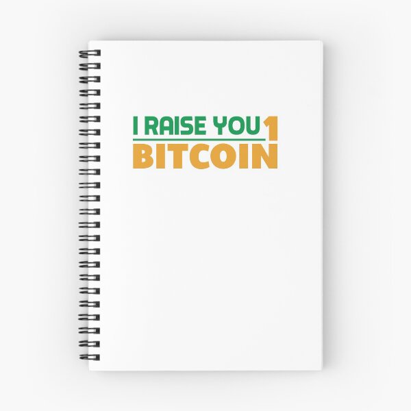 Item preview, Bitcoin Poker Texas Holdem t-shirt- I Raise you one Bitcoin designed and sold by shirtkings.