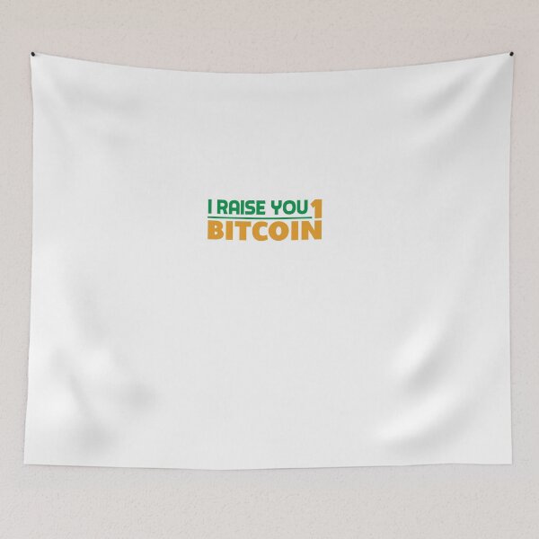 Item preview, Bitcoin Poker Texas Holdem t-shirt- I Raise you one Bitcoin designed and sold by shirtkings.