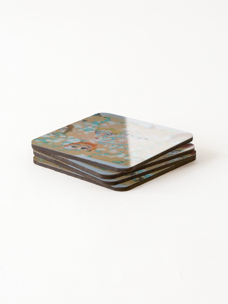 Thumbnail 4 of 5, Coasters (Set of 4), Pouting. designed and sold by Rorschach68.