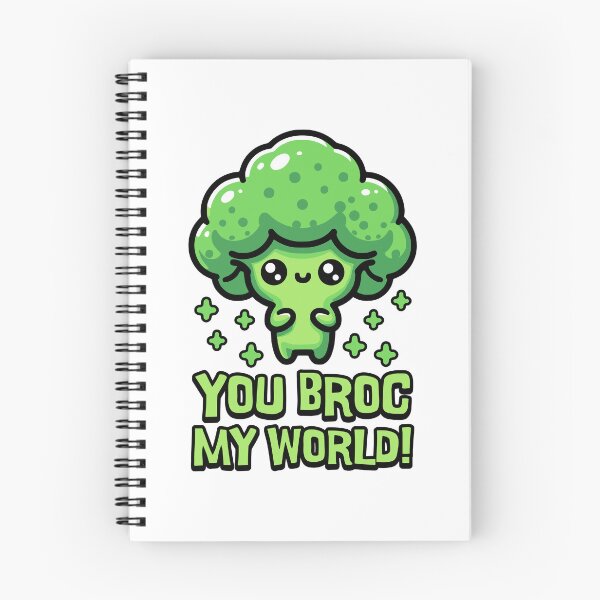 Item preview, You Broc My World! Cute Broccoli Pun designed and sold by PMCreative.