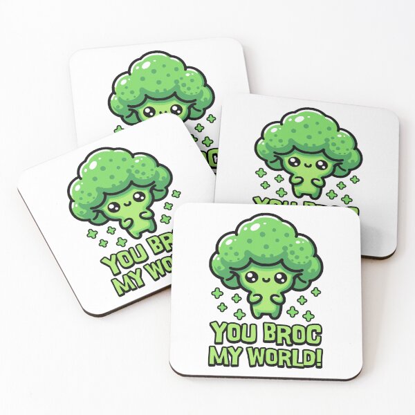 Item preview, You Broc My World! Cute Broccoli Pun designed and sold by PMCreative.