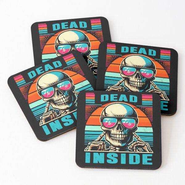 Item preview, Dead Inside Skull designed and sold by Nerdlight.