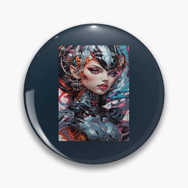 Item preview, A retro-futuristic radiant vampire designed and sold by cbishopbailey.