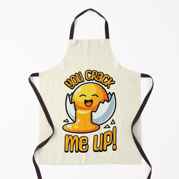 Item preview, You Crack Me Up! Cute Egg Pun designed and sold by PMCreative.