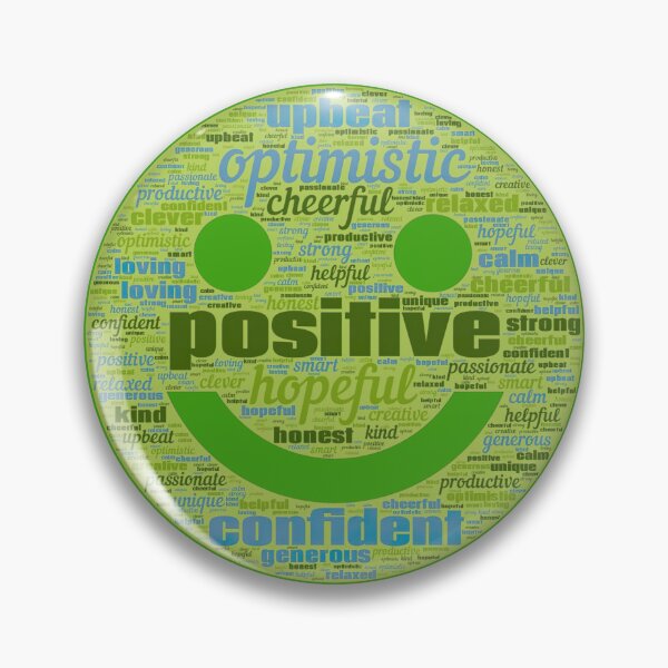 Item preview, Be Positive Sticker designed and sold by Samhn.
