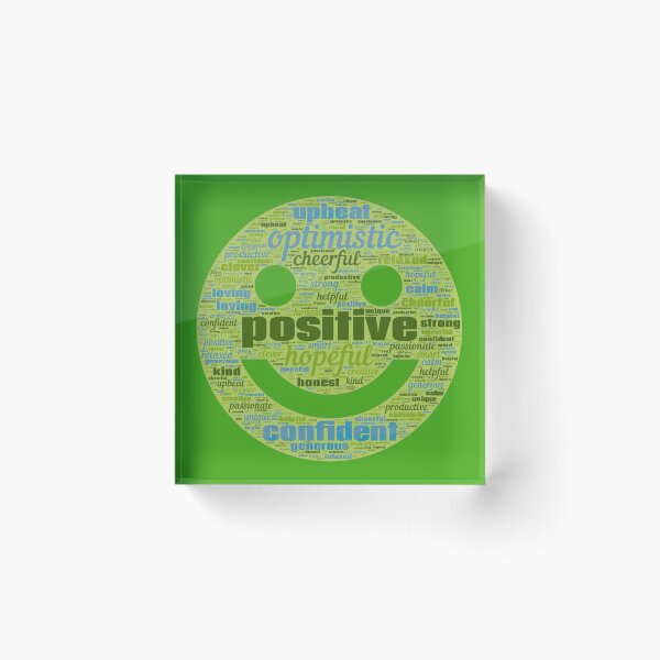 Item preview, Be Positive Sticker designed and sold by Samhn.