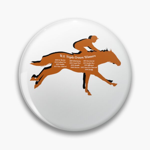 Item preview, Thirteen Triple Crown Winners in Horse Race Kentucky Derby, Preakness, Belmont  designed and sold by julyperson.
