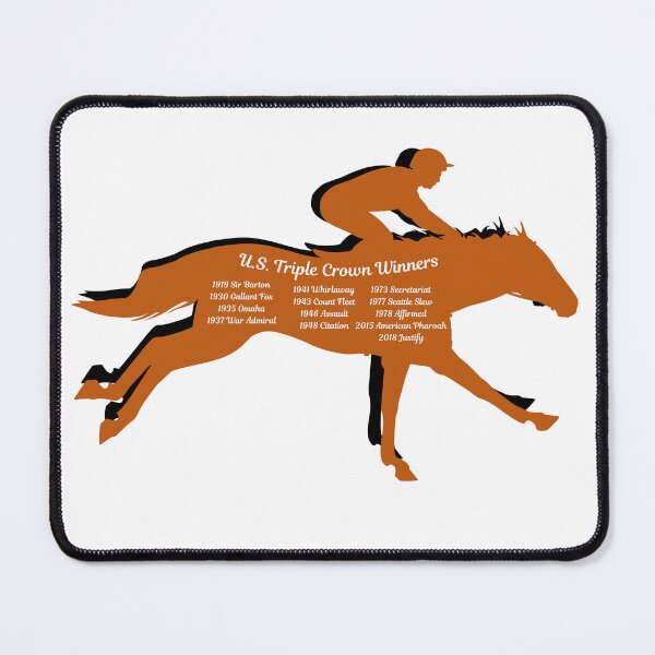 Item preview, Thirteen Triple Crown Winners in Horse Race Kentucky Derby, Preakness, Belmont designed and sold by julyperson.