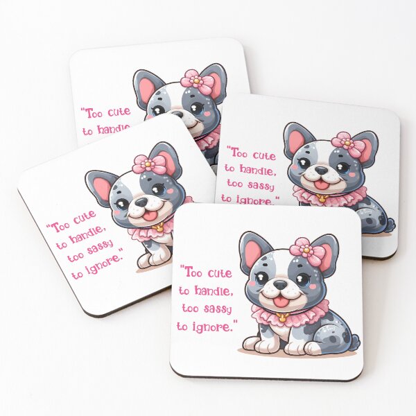 Item preview, Sassy French Bulldog designed and sold by DogArtGallery.