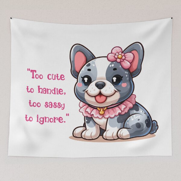 Item preview, Sassy French Bulldog designed and sold by DogArtGallery.
