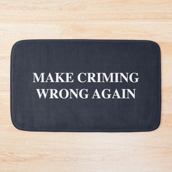 Item preview, Make Criming Wrong Again - Maga Parody designed and sold by Thelittlelord.