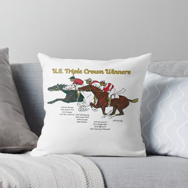Item preview, Thirteen Triple Crown Winners in Horse Race Kentucky Derby, Preakness, Belmont  designed and sold by julyperson.