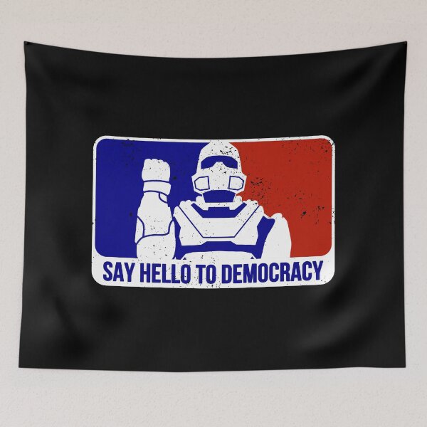 Item preview, Say Hello to Democracy designed and sold by CCCDesign.