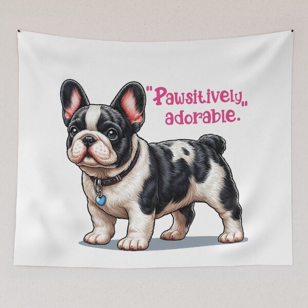 Item preview, Pawsitively Adorable Frenchie designed and sold by DogArtGallery.