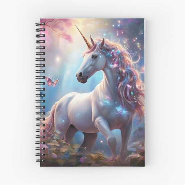 Item preview, The Enchanted Unicorn in the Forest designed and sold by T-shirtMill.