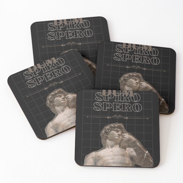 Item preview, Dum Spiro Spero - Vintage Latin Stoic - Hope quote designed and sold by Aniyah.