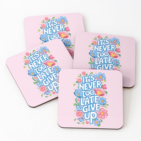 Item preview, It's never too late to give up - black humour designed and sold by Marciolini.