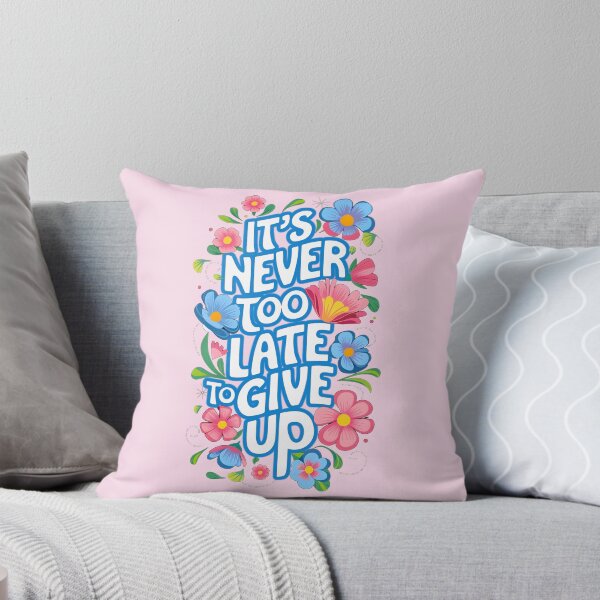 Item preview, It's never too late to give up - black humour designed and sold by Marciolini.