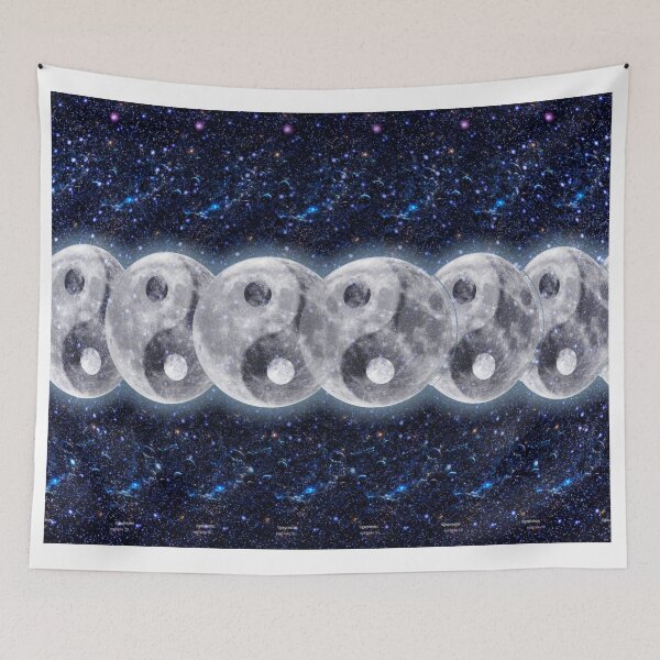 Item preview, Lunar Yin & Yang 3D Stereogram Illusion designed and sold by eyetricks.