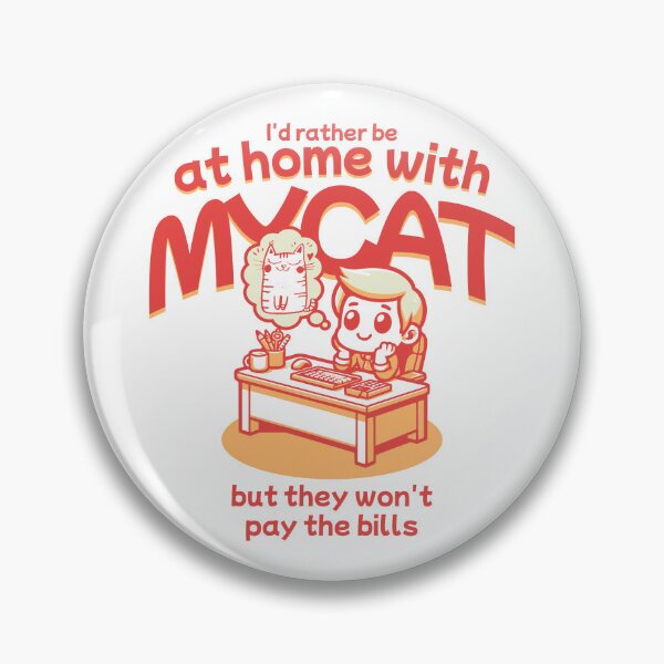 Item preview, Rather Be at Home with Cat designed and sold by DavidBriot.