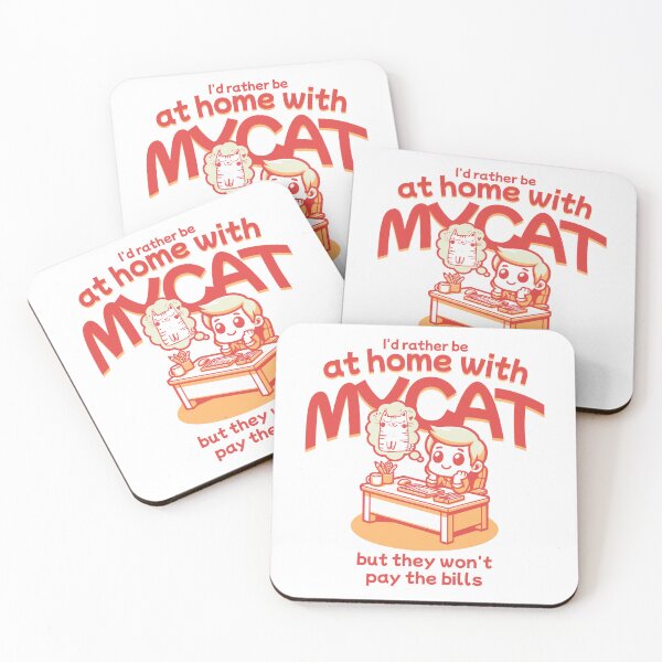 Item preview, Rather Be at Home with Cat designed and sold by DavidBriot.