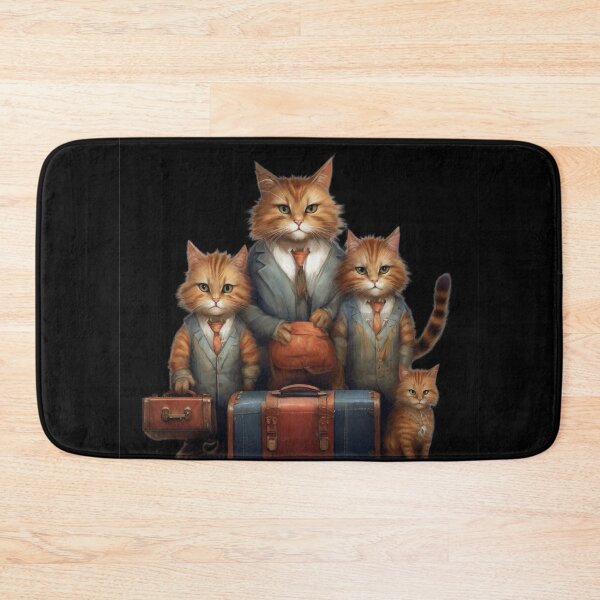 Item preview, cat family designed and sold by Timilena.
