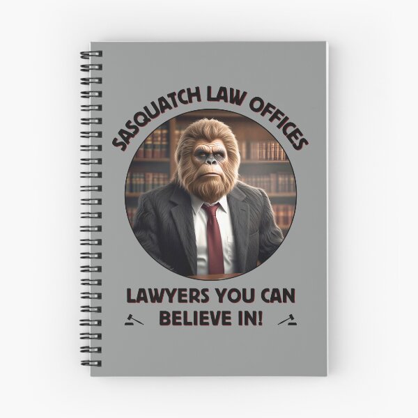 Item preview, Sasquatch Law Offices, Funny Lawyer designed and sold by LoveAudra.